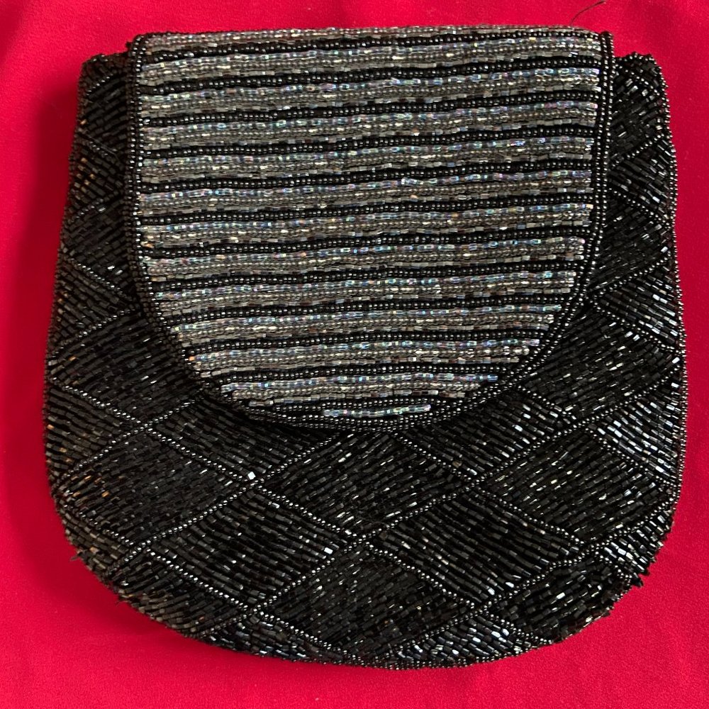 Vintage Du-Val Beaded Evening Bag/Purse/Clutch